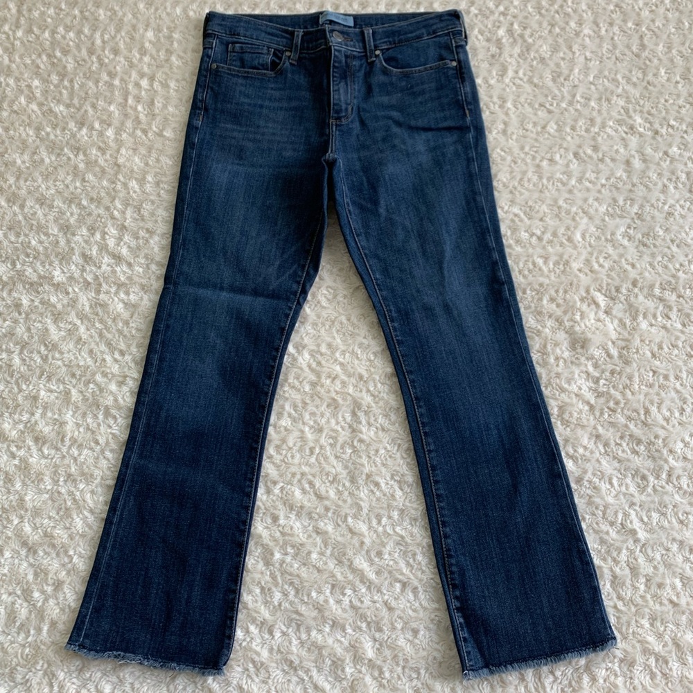 Banana Republic Premium Denim cropped flare